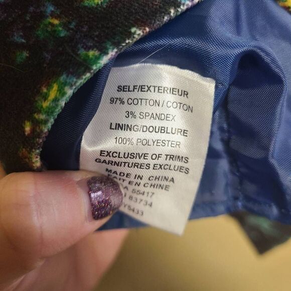 Linea Domani Mixed Print Skirt - Picture 7 of 8